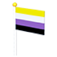 Enby Flag - Uncommon from Pride Event 2022 Enby Flag - Uncommon from Pride Event 2022