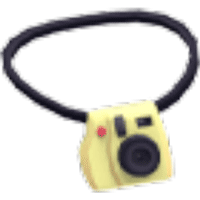Yellow Instant Camera - Uncommon from Hat Shop Yellow Instant Camera - Uncommon from Hat Shop